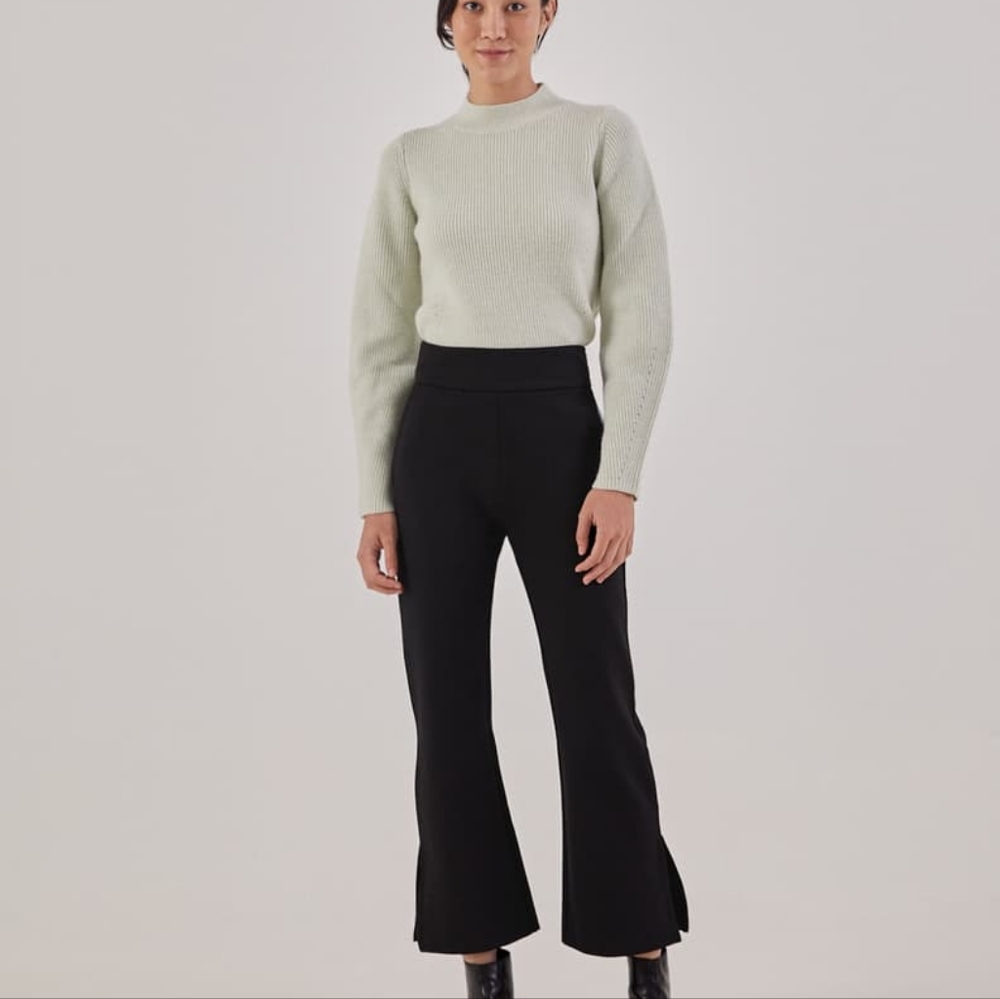Zaida Kick Flare Side Slit Trousers Love Bonito, Size S, NWT